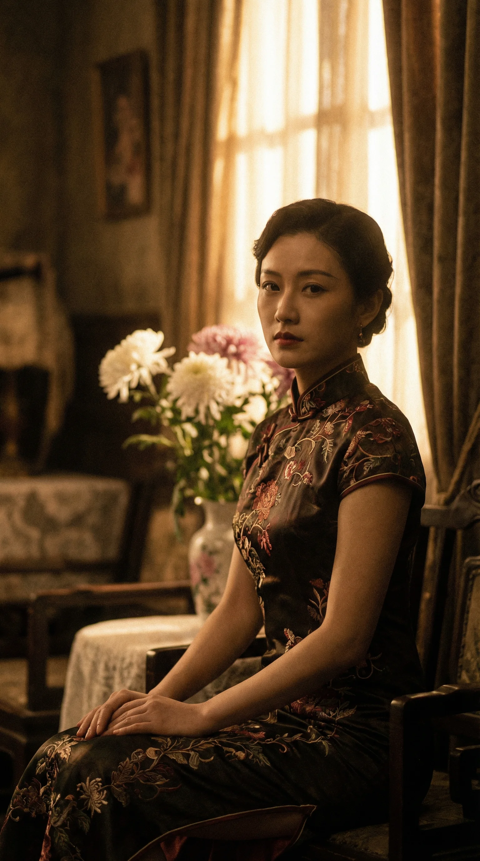 《旧梦浮生》文艺爱情电影海报